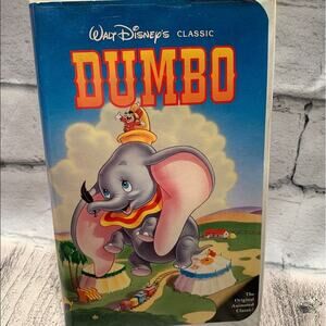 WALT DISNEY CLASSIC Collectable Vintage “DUMBO” VHS Tape